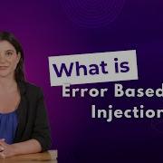 What Is Error Based SQL Injection