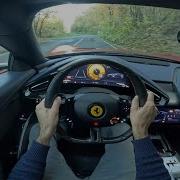 POV Ferrari 12 Cilindri Walkaround Interior Driving Sound