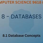 8 1 Database Concepts Part 2 ERD And Normalization Computer Science 9618 AS Level