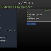 Java MCQ 1 Java Static Based Question Answer 1