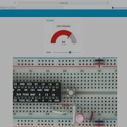Raspberry Pi Node Red Dashboard Control LED Intensity