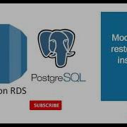 36 Modifying A Restored DB Instance