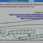 EnsureCapacity IndexOf IsEmpty Methods Of ArrayList Video 11