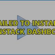 Ubuntu Failed To Install OpenStack Dashboard