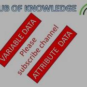 Types Of DATA Variable Vs Attribute Data Continouous Vs Discrete Data