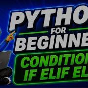 CONDITIONAL STATEMENTS If Elif Else PYTHON FOR BEGINNERS 2024