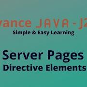 JSP Directive Elements Advance Java Session 8 Aether