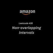 Non Overlapping Intervals Leetcode 435 JAVA