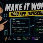 How To Make A Functional Todo List App In JavaScript Part 1 DOM Logic