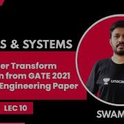 Fourier Transform Question From GATE 2021 Electrical Engineering Paper L 10 Signal And Systems