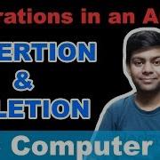 Insertion And Deletion In An Array Arrays In Java ICSE ISC Computer