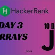 Day 3 Arrays 10 Days Of Javascript