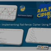 Day 152 Implementing Rail Fence Cipher Using Python