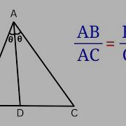 Proof Of Angle Bisector Theorem Triangle Angle Bisector Theorem Proof