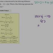 Question Discrete Step Response From Difference Equation