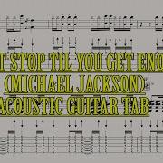 DON T STOP TIL YOU GET ENOUGH MICHAEL JACKSON MY TAB FOR GUITAR SONG FOR ACOUSTIC 24