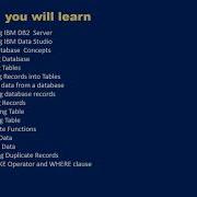 DB2 For Beginners Learn SQL