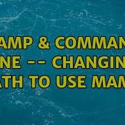 MAMP Command Line Changing PATH To Use MAMP