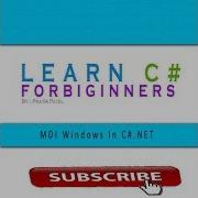 MDI Windows In C NET