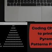 Coding Challenge To Print Two Pyramids Pattern Parallelly