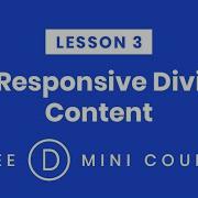 LESSON 3 How To Show Different Content On Different Devices Make Divi Responsive Free Mini Course