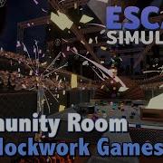 The Clockwork Games Escape Simulator Community Room
