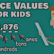 Place Values For Kids Ones Tens Hundreds Thousands