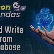 Учебник Python Pandas 14 Чтение и запись данных из базы данных Read Sql To Sql