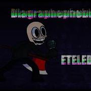Diagraphephobia But Eteled Deleted Bf And Sings Alone FNF Mii Funkin Vs Eteled