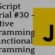 JavaScript Tutorial 30 Reactive Programming Vs Functional Programming