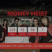 CountDown Website With Background Image Slider Using HTML CSS And JavaScript CountDown Website