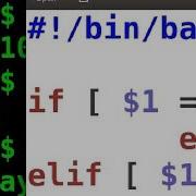 Short Lecture Bash Scripts 2 Simple Bash Scripts If Elif Else