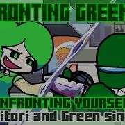 Confronting Greenself Confronting Yourself But Mitori And Green Sings It FNF Cover