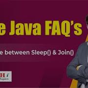 Difference Between Sleep Join Core Java Interview Questions Naresh IT