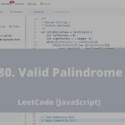 680 Valid Palindrome II LeetCode JavaScript