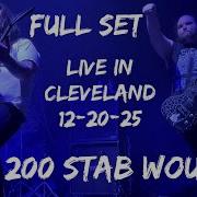 FULL SET 200 Stab Wounds Live CHIMAIRA CHRISTMAS 16 In Cleveland OH 12 20 25 The Agora Theatre