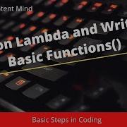 Quick Python Lambda Programming And Writing Basic Functions