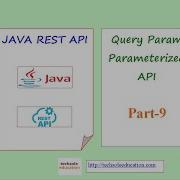 Java Rest API Part 9 Restful API With Query Param Annotation