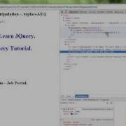 JQUERY REPLACEALL METHOD DEMO