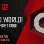 02 Your First Program Hello World C Programming For Beginners