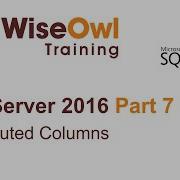 SQL Server 2016 Part 7 Computed Columns