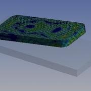 Explicit Dynamics Phone Drop Test