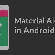 Material Alerter Pop Up In Android App Android Studio 2 3 3 Android Libraries Tutorials
