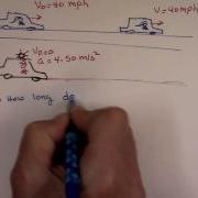 Motion With Constant Acceleration