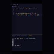 Python Tutorial Permutation Python Tutorial Shorts Python Coding