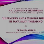 Java Multi Threading Part 10 Suspending And Resuming Threads