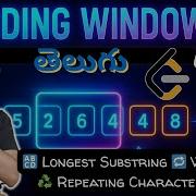 LeetCode 3 Longest Substring Without Repeating Characters Telugu DSA Placement Series