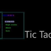 C Console Game Tic Tac Toe