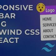 Responsive Navbar Using Tailwind CSS In React