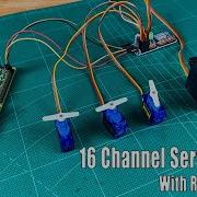 How To Use The 16 Channel PWM Servo Motor Driver With Raspberry Pi Board Sritu Hobby Raspberrypi